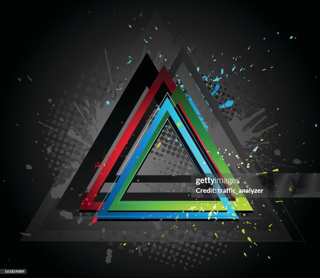 Abstract Triangles Background High-Res Vector Graphic - Getty Images