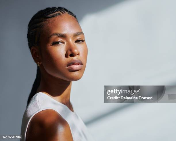 perfect skin, let me tell you my secret, copy space. stock photo - cornrows stock pictures, royalty-free photos & images