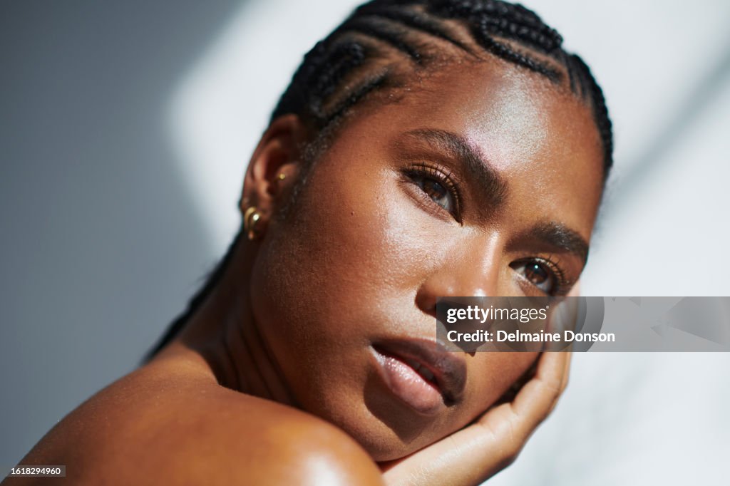 Beautiful brown skin
