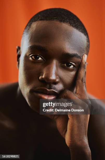male beauty. stock photo - dark skin tone stock pictures, royalty-free photos & images