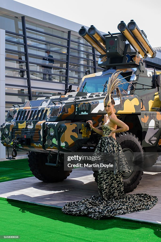 World's Toughest Vehicle Gets Couture Fashion Makeover By Paramount Group