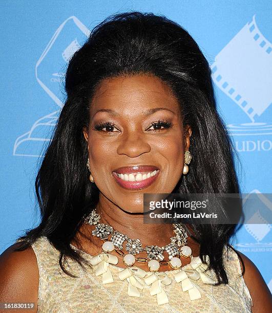Actress Lorraine Toussaint attends the 49th annual Cinema Audio Society Guild Awards at Millennium Biltmore Hotel on February 16, 2013 in Los...