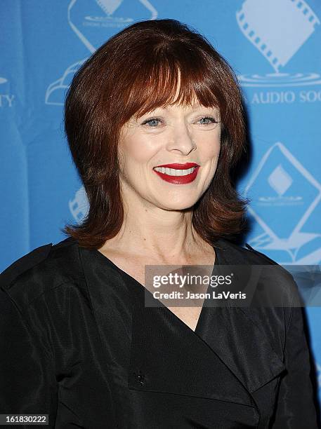 Actress Frances Fisher attends the 49th annual Cinema Audio Society Guild Awards at Millennium Biltmore Hotel on February 16, 2013 in Los Angeles,...