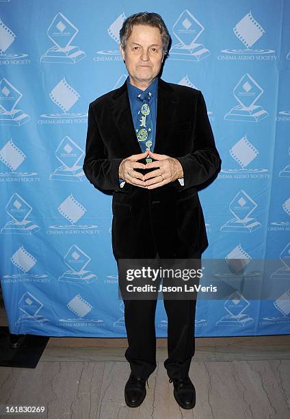 Director Jonathan Demme attends the 49th annual Cinema Audio Society Guild Awards at Millennium Biltmore Hotel on February 16, 2013 in Los Angeles,...