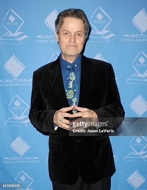 Director Jonathan Demme attends the 49th annual Cinema Audio Society Guild Awards at Millennium Biltmore Hotel on February 16, 2013 in Los Angeles,...