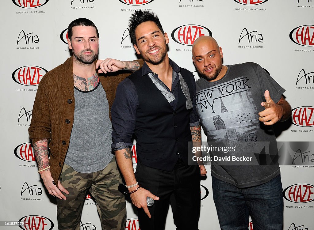 Jason Labbe Television personalities Ryan Labbe, Jason 'JROC' Craig and Gerald ...
