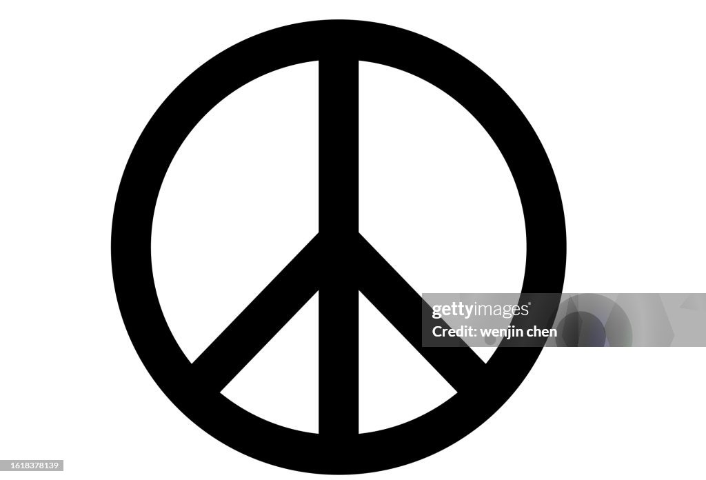 Peace Icon Vector Logo