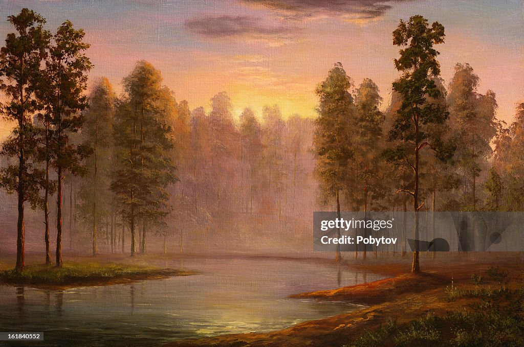 Purple Pines