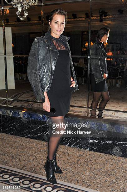 Yasmin Le Bon attends the Temperley London show during London Fashion Week Fall/Winter 2013/14 at on February 17, 2013 in London, England.