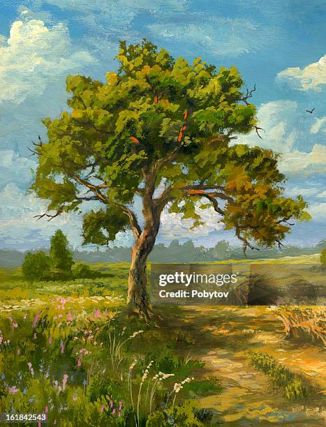 road in a field - cereal overhead stock illustrations
