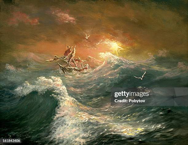 Exploding Ship Painting 2,989 Ship Explosion Stock Photos, High-Res Pictures, and Images ...