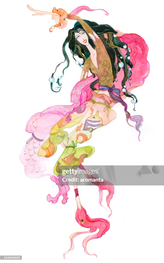 Peixes. Signos do Zodíaco.