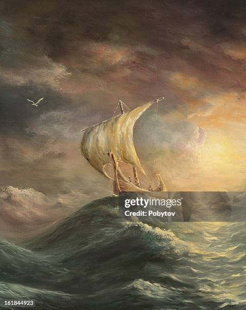 dangerous travel - strong wind stock illustrations