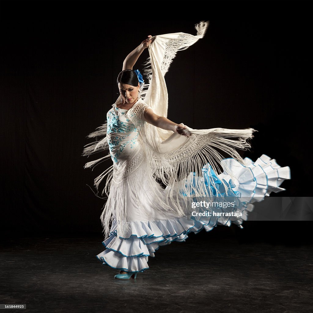 Dançarina de flamenco