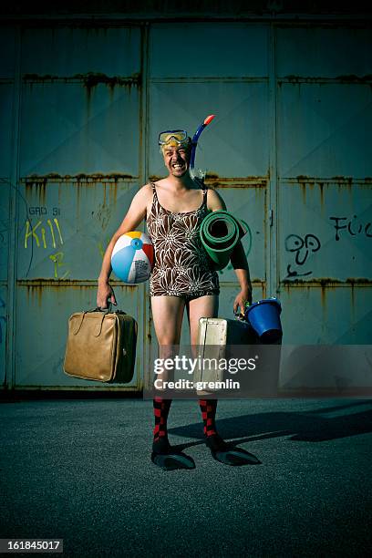 vacations in the slums - irony stock pictures, royalty-free photos & images