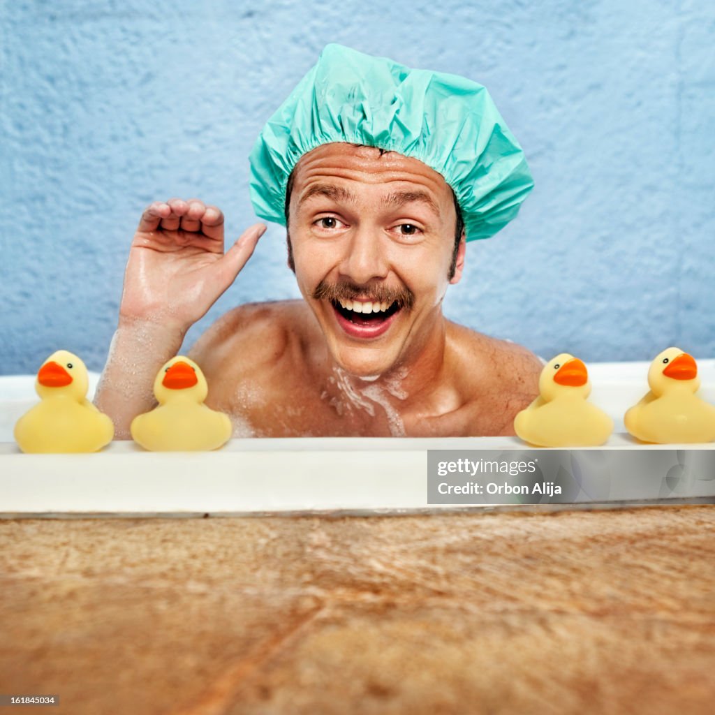 Man With Ducks High-Res Stock Photo - Getty Images