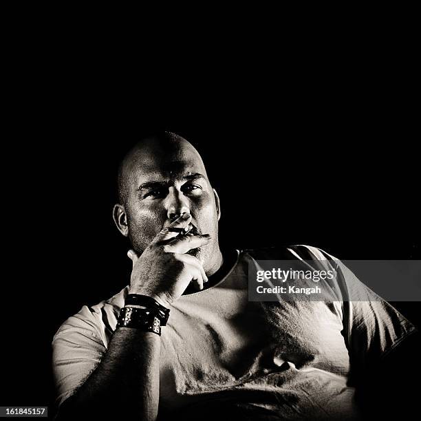 smoking male - blad stock pictures, royalty-free photos & images