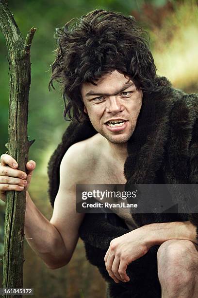 cro-magnon man - stone age stock pictures, royalty-free photos & images