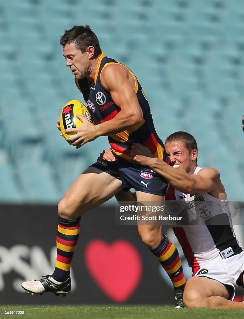 NAB Cup Rd 1 - Adelaide Crows v St Kilda