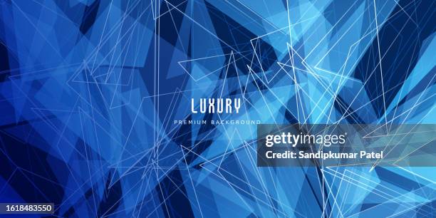 low poly geometric template - screen saver stock illustrations
