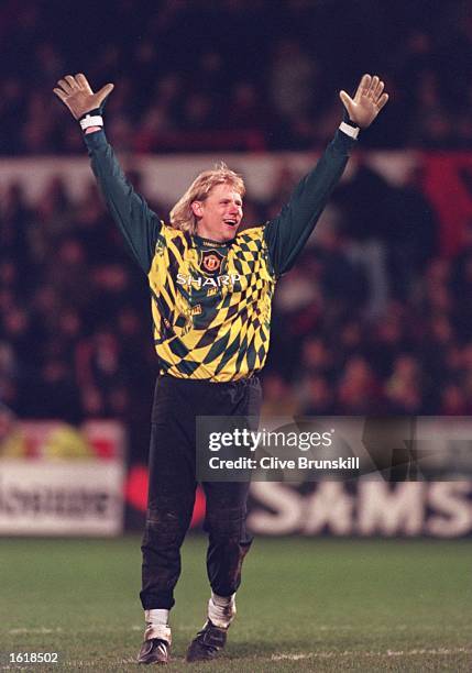 S GOALS DURING THE FA CUP THIRD ROUND MATCH AGAINST SHEFFIELD UNITED AT BRAMALL LANE.MANCHESTER WON THE GAME 2-0. Mandatory Credit: Clive...