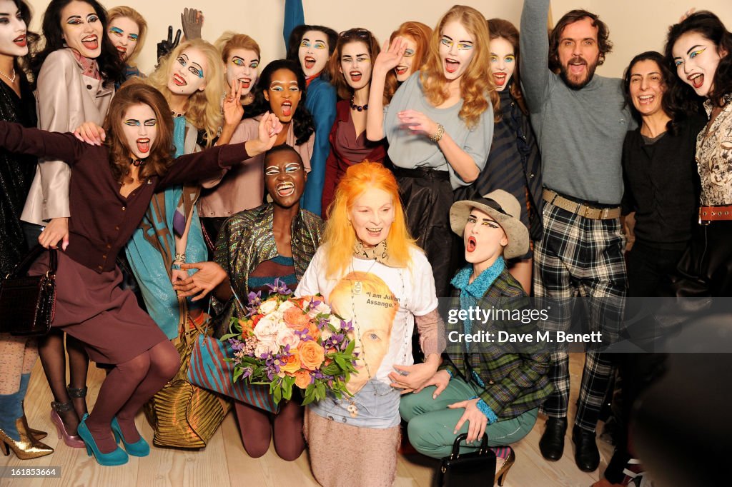 Vivienne Westwood Red Label - Front Row - LFW F/W 2013