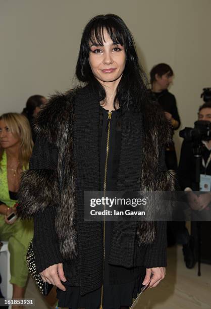 Tamara Rojo attends the Vivienne Westwood Red Label show during London Fashion Week Fall/Winter 2013/14 at the Saatchi Gallery on February 17, 2013...
