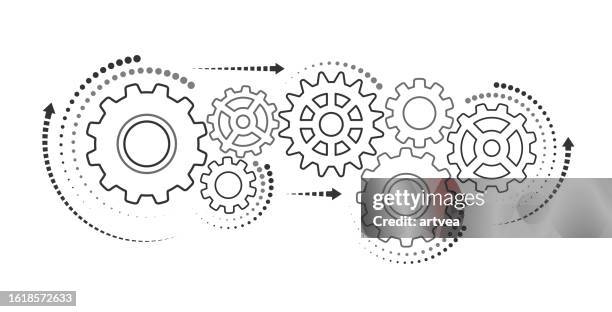 illustrazioni stock, clip art, cartoni animati e icone di tendenza di attrezzatura idea concetto - tasto-di-computer