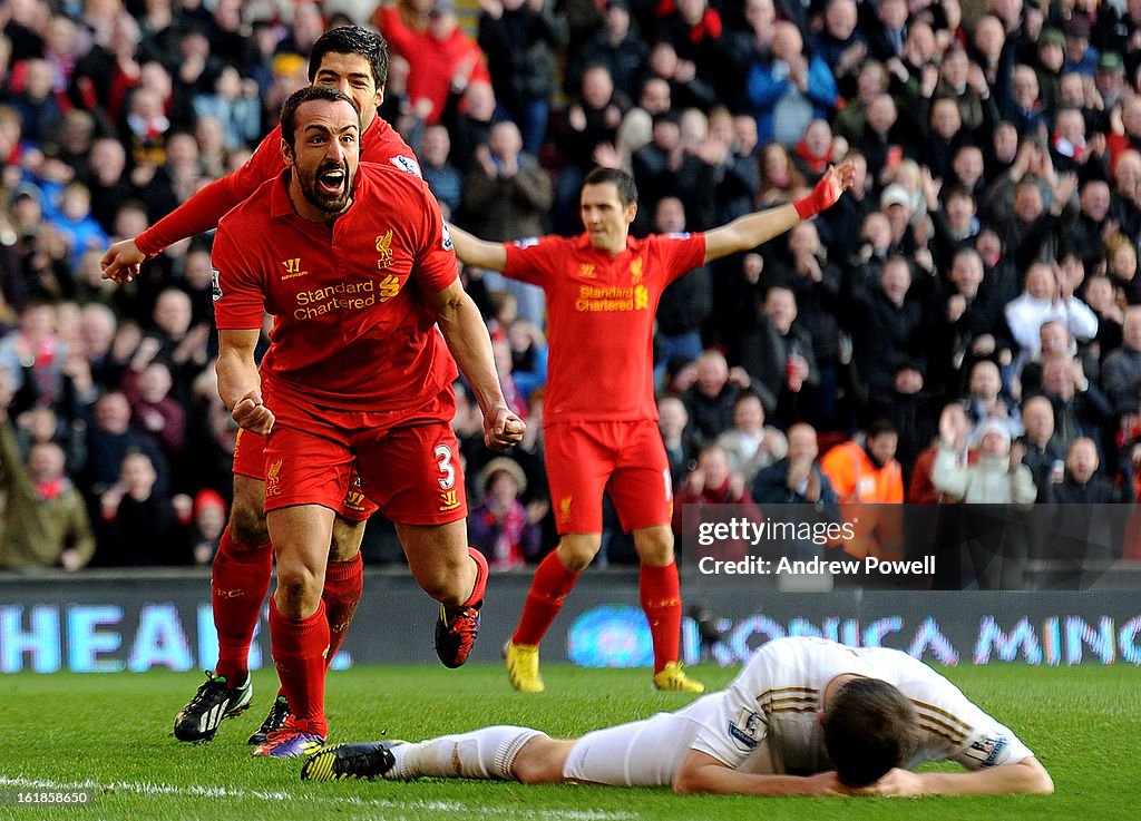 Liverpool v Swansea City - Premier League