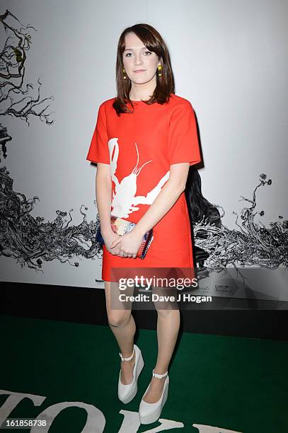 Charlotte Richie attends a special screening of 'Stoker' at The Curzon Mayfair on February 17th, 2013 in London, England.