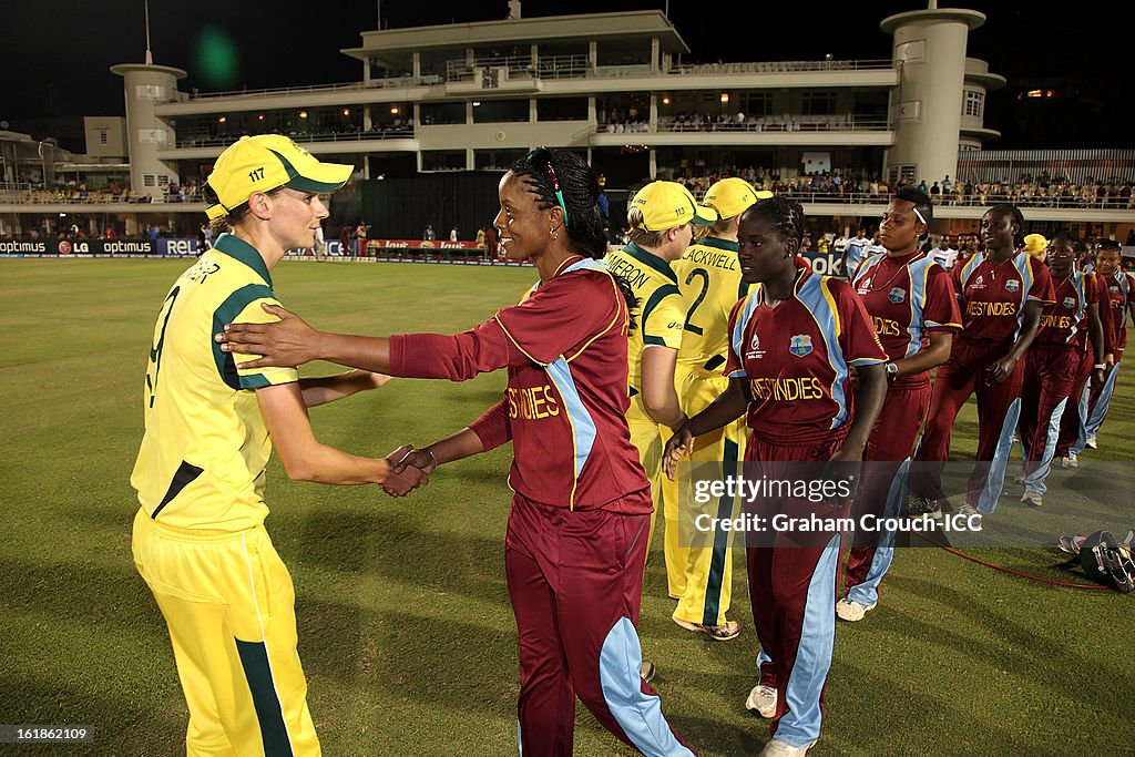 Australia v West Indies - ICC Women's World Cup India 2013 Final