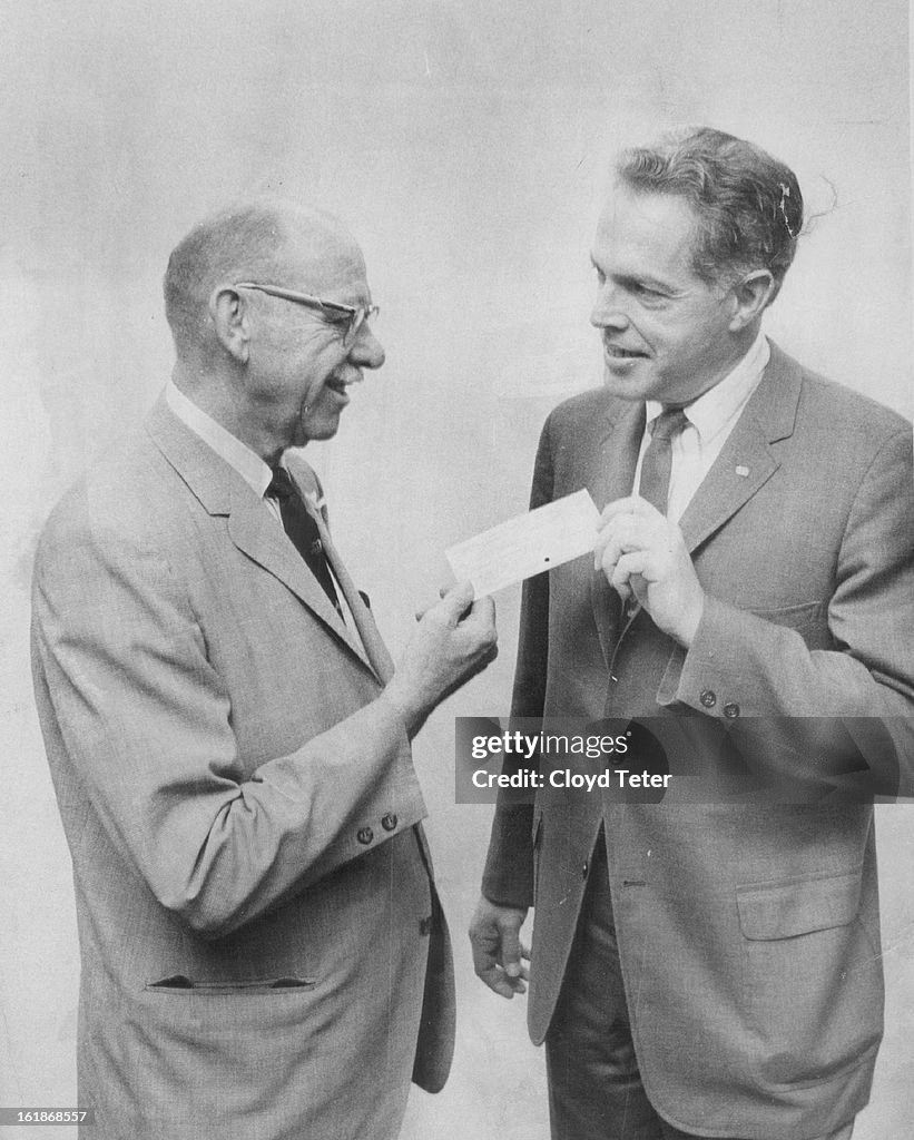 JUN 21 1968; L-R: James Bardwell, Dean Faulkner;