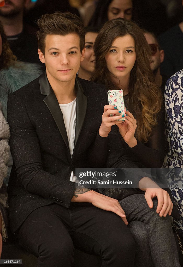 Unique - Front Row - LFW F/W 2013