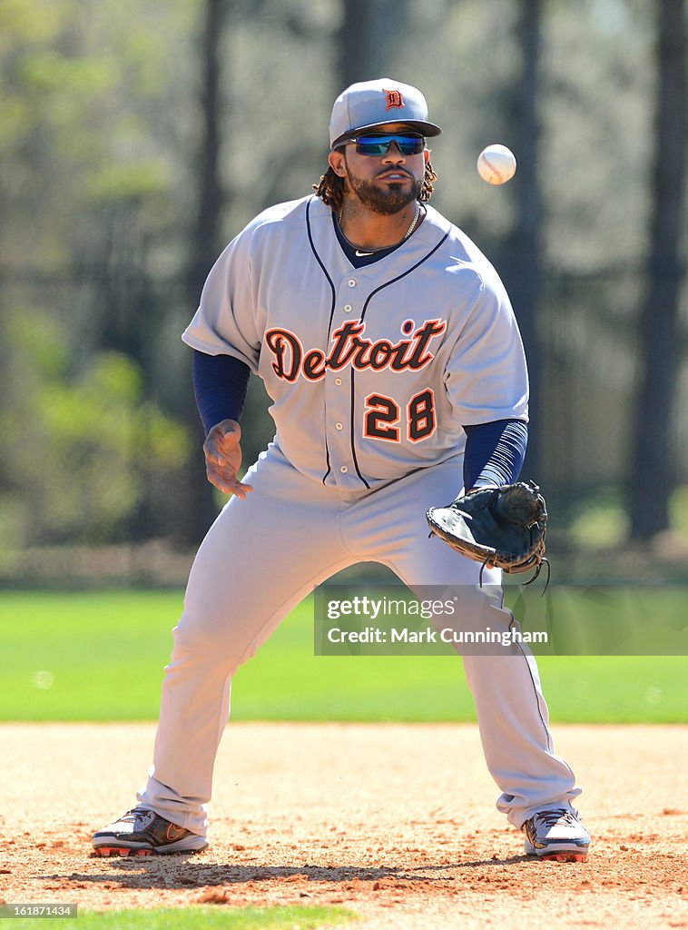 Detroit Tigers Workout Day