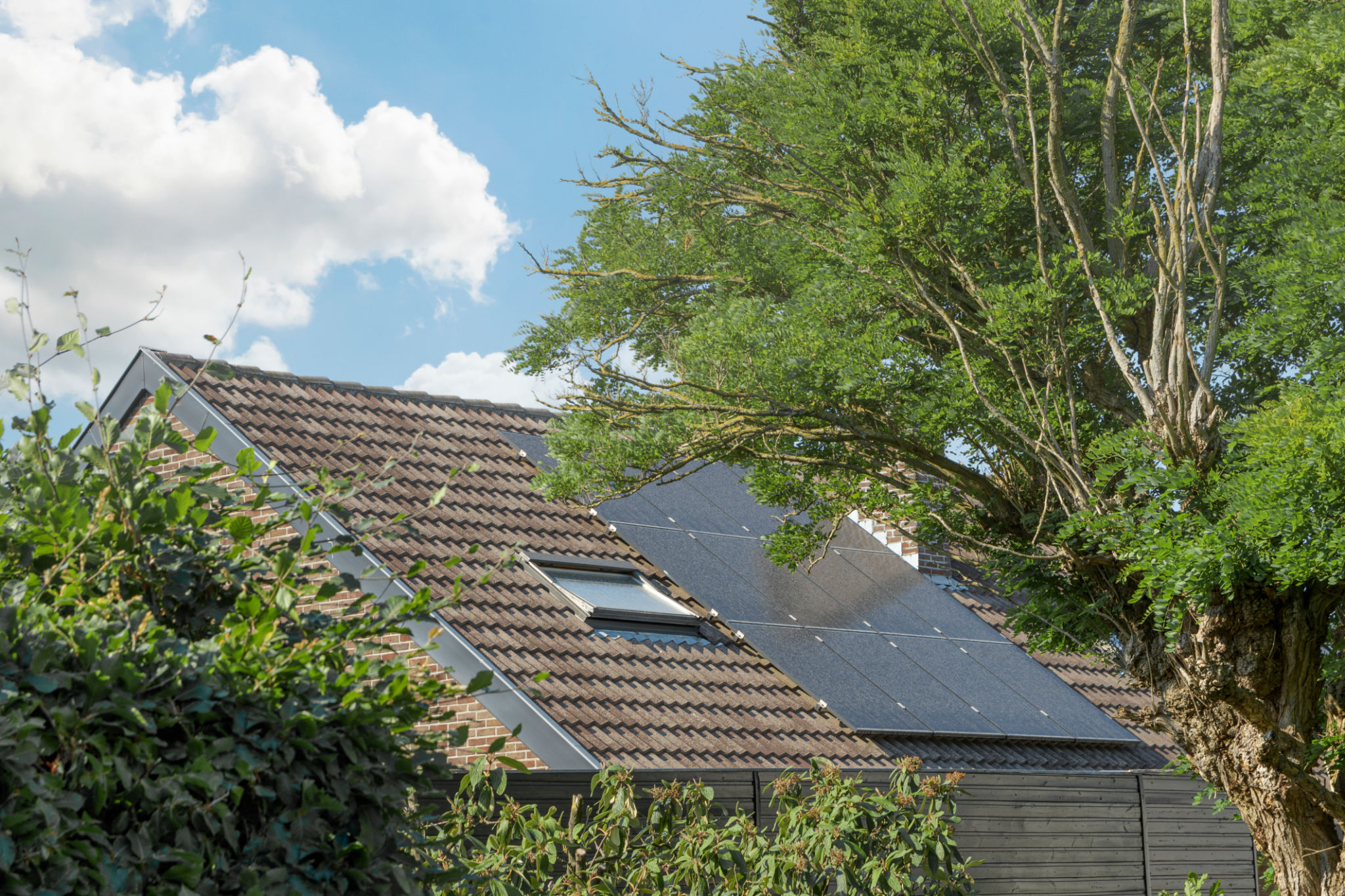 solar panel shading