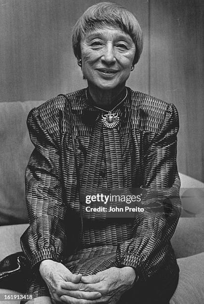 Westin Hotel; Han Suyin - Chinese Physician, Author, Feminist;