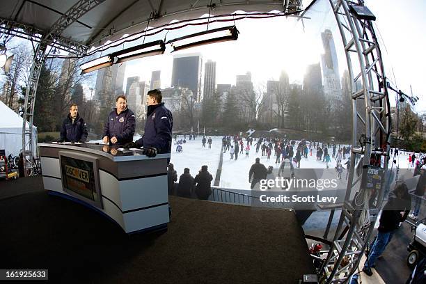 Liam McHugh, Mike Milbury and Keith Jones report from Central Park for the New York Rangers "Hockey Day in America" where there is free public...