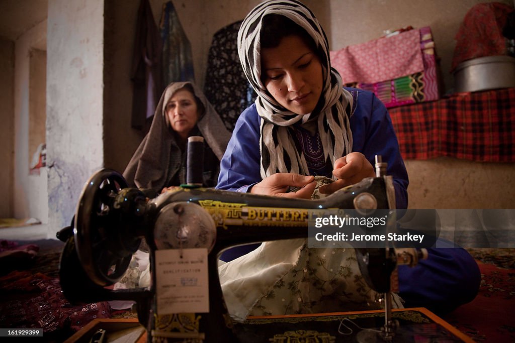 Female Afghan Seamstress