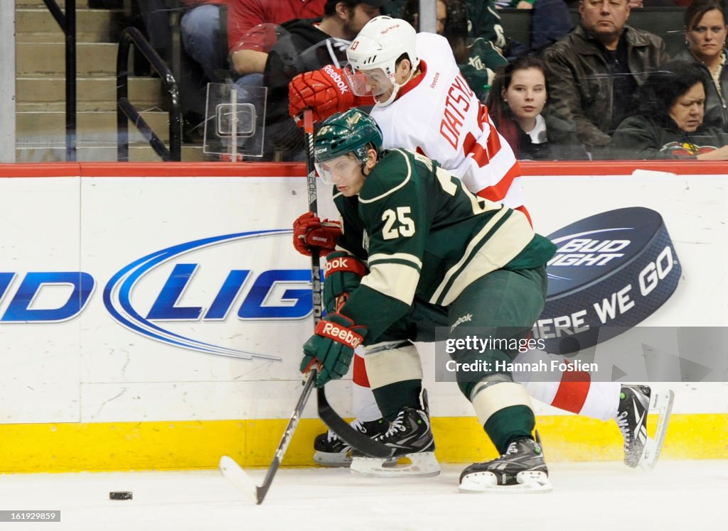 Detroit Red Wings v Minnesota Wild