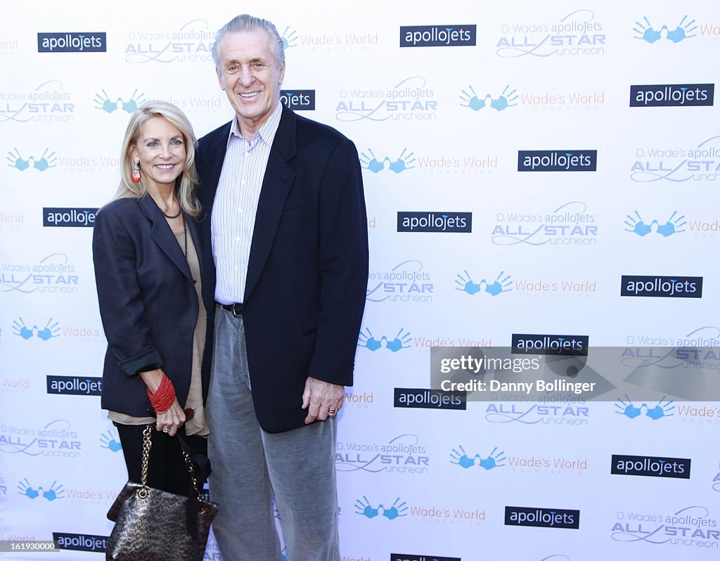 Pat Chris Riley Chris Riley and Pat Riley attend D. Wade's Apollo Jets All Star... News ...