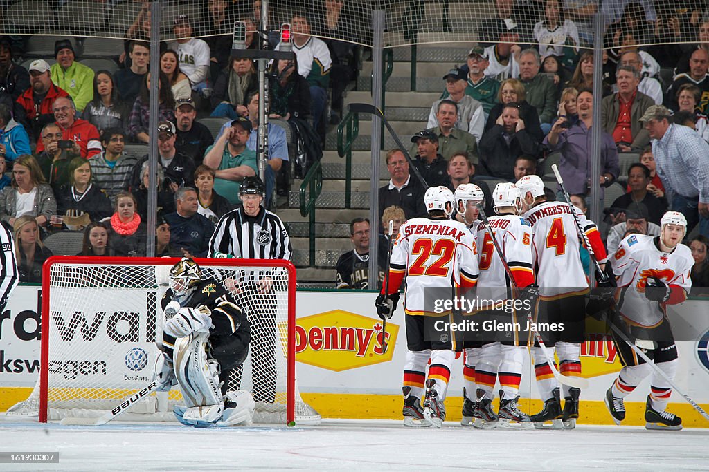 Calgary Flames v Dallas Stars