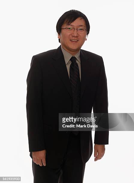 Actor Masi Oka poses for a portrait in the TV Guide Portrait Studio at the 3rd Annual Streamy Awards at Hollywood Palladium on February 17, 2013 in...