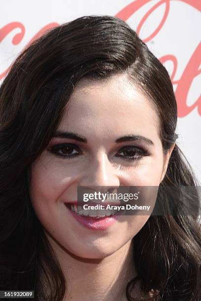 Vanessa Marano arrives at the 3rd Annual Streamy Awards at The Hollywood Palladium on February 17, 2013 in Los Angeles, California.