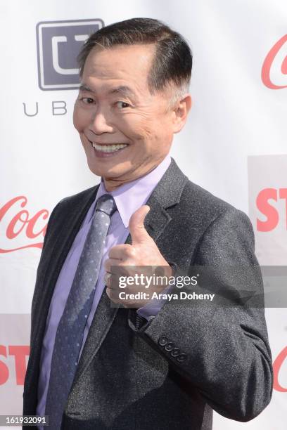 George Takei arrives at the 3rd Annual Streamy Awards at The Hollywood Palladium on February 17, 2013 in Los Angeles, California.