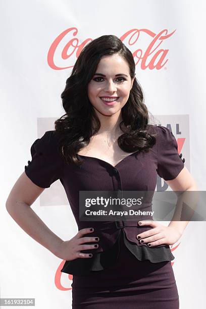 Vanessa Marano arrives at the 3rd Annual Streamy Awards at The Hollywood Palladium on February 17, 2013 in Los Angeles, California.