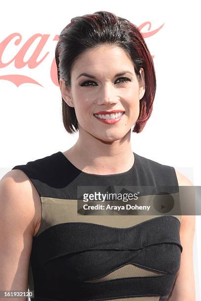 Missy Peregrym arrives at the 3rd Annual Streamy Awards at The Hollywood Palladium on February 17, 2013 in Los Angeles, California.
