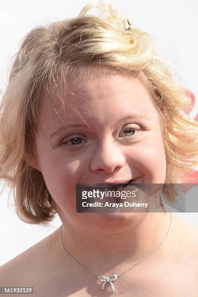 Lauren Potter arrives at the 3rd Annual Streamy Awards at The Hollywood Palladium on February 17, 2013 in Los Angeles, California.
