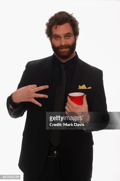 Actor Harley Morenstein poses for a portrait in the TV Guide Portrait Studio at the 3rd Annual Streamy Awards at Hollywood Palladium on February 17,...