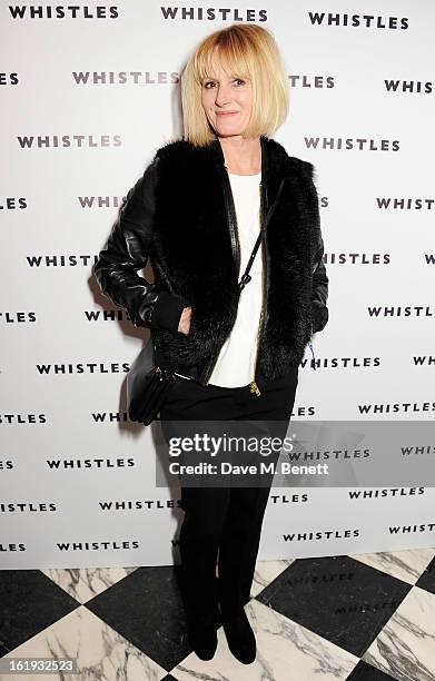 Jane Shepherdson attends the Whistles Limited Edition Autumn/Winter 2013 Collection party at The Arts Club on February 17, 2013 in London, England.