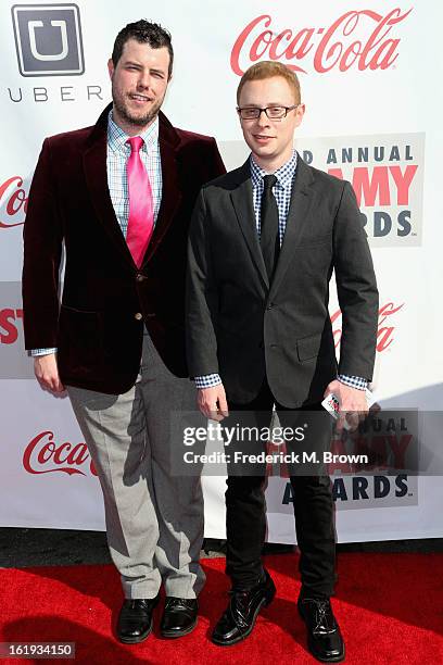 Producers of "Tom Hanks Electric City" attend the 3rd Annual Streamy Awards at Hollywood Palladium on February 17, 2013 in Hollywood, California.